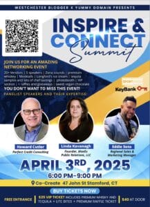 Westchester Blogger Inspire & Connect Summit Flyer