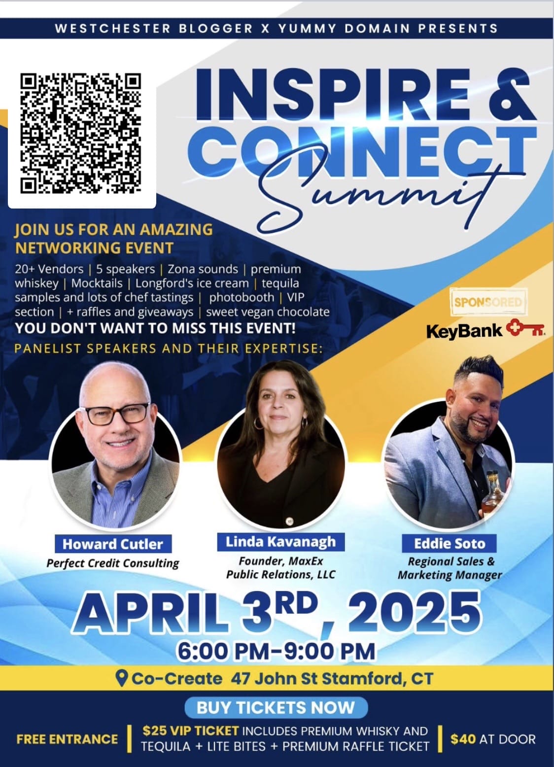 Westchester Blogger Inspire & Connect Summit Flyer